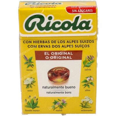 Ricola ricola caramelos hierbas suizas 50gr. s/a Ricola ricola caramelos hierbas suizas 50gr. s/a