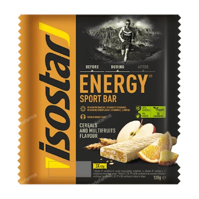 Isostar Energy - 20 x 40g Barras de Frutas Multifruits Isostar Energy - 20 x 40g Barras de Frutas Multifruits