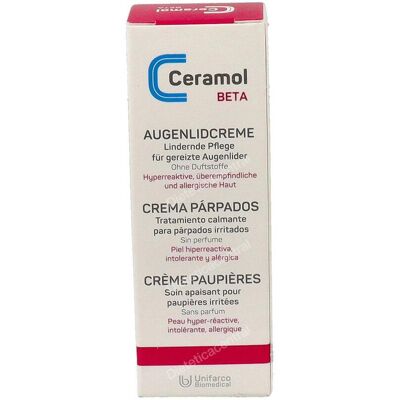 Ceramol ceramol crema parpados 10ml. Ceramol ceramol crema parpados 10ml.