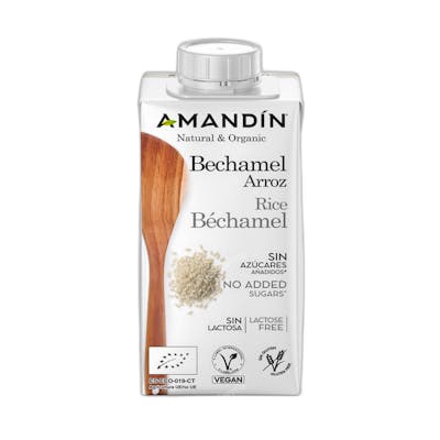 Amandin bechamel de arroz 200ml 24uds. bio Amandin bechamel de arroz 200ml 24uds. bio