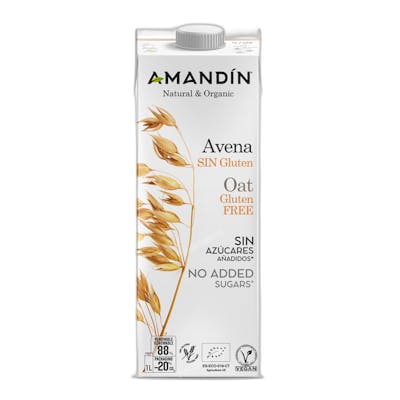 Amandin amandin bebida de avena sin gluten 1lx6 un bioedge Amandin amandin bebida de avena sin gluten 1lx6 un bioedge