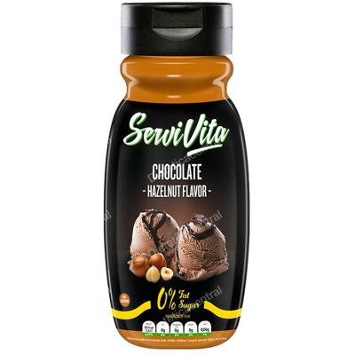 Servivita salsa chocolate hazelnut 320 ml choco - avellana Servivita salsa chocolate hazelnut 320 ml choco - avellana