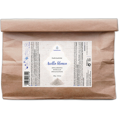 Esential aroms kaolin arcilla blanca 400 gr Esential aroms kaolin arcilla blanca 400 gr