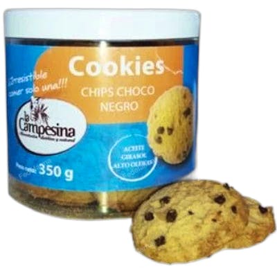 La campesina super cookies 0% con chips choco bote 350gr. La campesina super cookies 0% con chips choco bote 350gr.