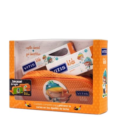 Vitis vitis kids gel + cepilllo + domino Vitis vitis kids gel + cepilllo + domino