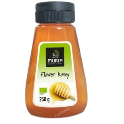 Muria miel de flores dosificador 250 gr. Muria miel de flores dosificador 250 gr.