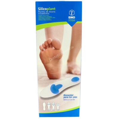 Plantillas de Silicona Azules EMO SP210 - Plantillas para Calzado Plantillas de Silicona Azules EMO SP210 - Plantillas para Calzado