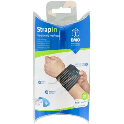 Emo emo strapin de muneca t/u negro (stp035) Emo emo strapin de muneca t/u negro (stp035)