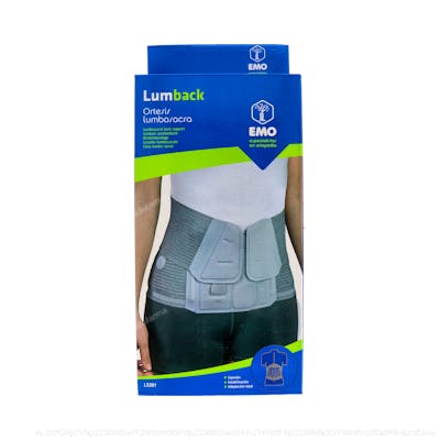 Emo emo faja lumbosacra semirigida t/m 85-91 cm beige (ls301) Emo emo faja lumbosacra semirigida t/m 85-91 cm beige (ls301)