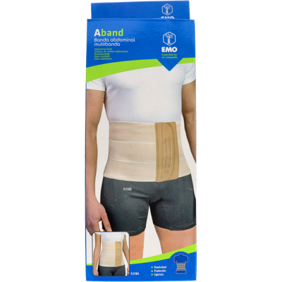 Emo emo faja abdominal 3 bandas t/3xl >140 cm beige (fj183) Emo emo faja abdominal 3 bandas t/3xl >140 cm beige (fj183)