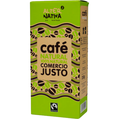 Alternativa 3 cafe natural molido 250 gr Alternativa 3 cafe natural molido 250 gr