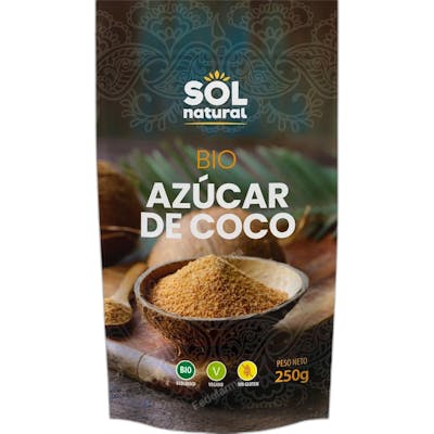 Solnatural azucar de coco 250 g bio Solnatural azucar de coco 250 g bio