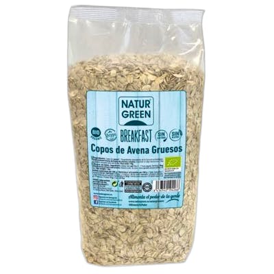 Naturgreen Copos de Avena Gruesos Bio - Sin Gluten, 1kg Naturgreen Copos de Avena Gruesos Bio - Sin Gluten, 1kg