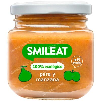 Smileat smileat tarrito 130 g pera y manzana Smileat smileat tarrito 130 g pera y manzana