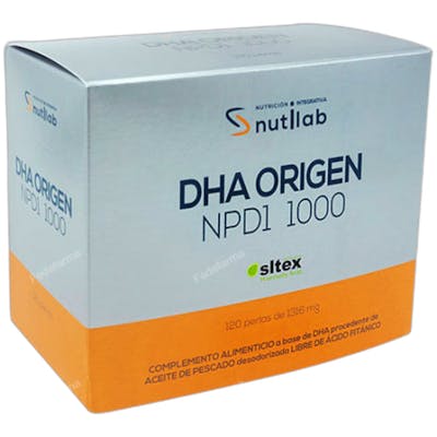 Nutilab Dha origen ndp1 1000 - Complemento alimenticio Nutilab Dha origen ndp1 1000 - Complemento alimenticio