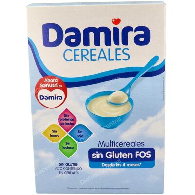 Damira damira multicereales s/gluten ni alergenos fos 600 g Damira damira multicereales s/gluten ni alergenos fos 600 g