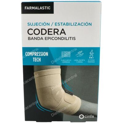 Farmalastic farmalastic innova codera c/cincha epicondilitis t/p 22-25 cm bg Farmalastic farmalastic innova codera c/cincha epicondilitis t/p 22-25 cm bg