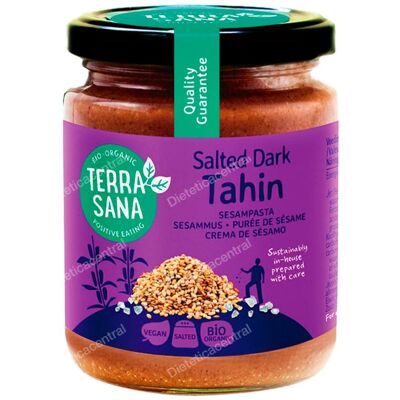Tahini integral orgánico con sal del Himalaya - 250 g de Terrasana Tahini integral orgánico con sal del Himalaya - 250 g de Terrasana
