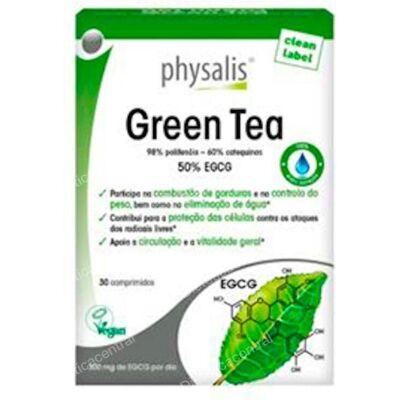 Physalis Té Verde - Apoyo con Polifenoles Hidro-Extraídos Physalis Té Verde - Apoyo con Polifenoles Hidro-Extraídos