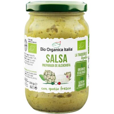 Bio organica italia salsa alcachofa queso f italia 350 g bio Bio organica italia salsa alcachofa queso f italia 350 g bio