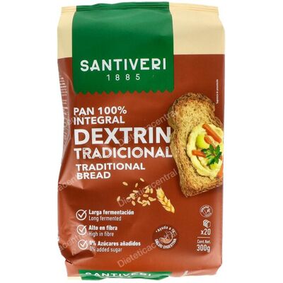Santiveri Dextrin Pan Integral - Tradicional - 300g Santiveri Dextrin Pan Integral - Tradicional - 300g