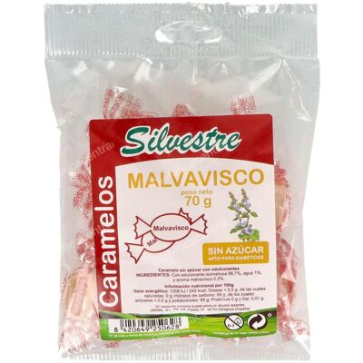 Caramelos de Malvavisco Sin Azúcar Sin Gluten 70 g - Silvestre Caramelos de Malvavisco Sin Azúcar Sin Gluten 70 g - Silvestre