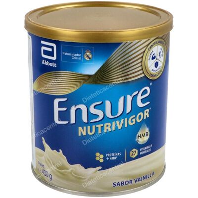 Ensure ensure nutrivigor vainilla lata 400 gr Ensure ensure nutrivigor vainilla lata 400 gr
