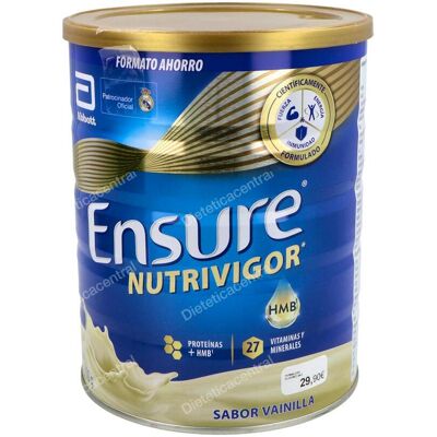 Ensure ensure nutrivigor vainilla lata 850 gr Ensure ensure nutrivigor vainilla lata 850 gr