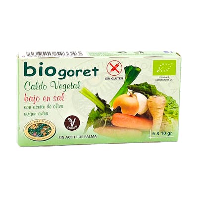 Bionsan bionsan cubitos de caldo de verduras bajo en sal eco 60g Bionsan bionsan cubitos de caldo de verduras bajo en sal eco 60g