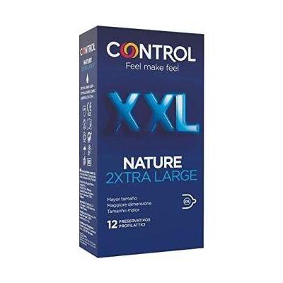 Control Control Natural XXL Condones - 12 Piezas Control Control Natural XXL Condones - 12 Piezas