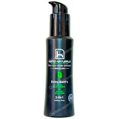 Homo naturals extra gent´s limpieza facial +afeitado 2 en 1 100 ml Homo naturals extra gent´s limpieza facial +afeitado 2 en 1 100 ml