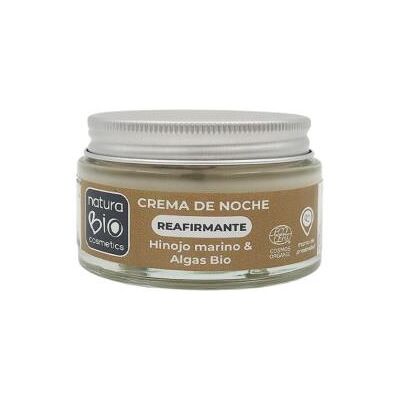 Naturabio cosmetics crema noche reafirmante hinojo 50 ml. Naturabio cosmetics crema noche reafirmante hinojo 50 ml.