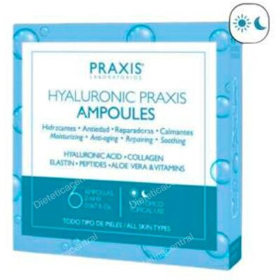 Ampollas de Ácido Hialurónico Praxis - Hidratación y Firmeza Ampollas de Ácido Hialurónico Praxis - Hidratación y Firmeza