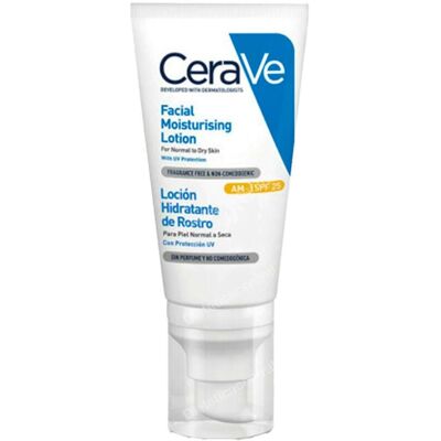 Loción Hidratante Facial CeraVe AM SPF25 - Piel Sensible Loción Hidratante Facial CeraVe AM SPF25 - Piel Sensible