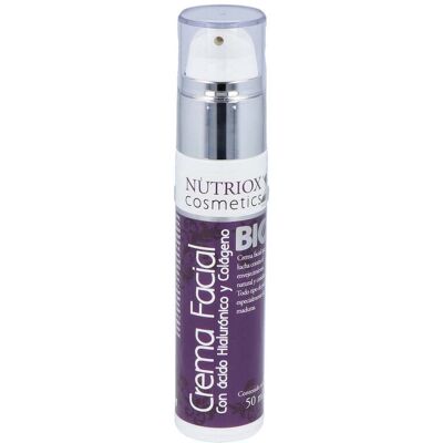 Nutriox crema facial ac. hialuronico y colageno 50ml. bio Nutriox crema facial ac. hialuronico y colageno 50ml. bio