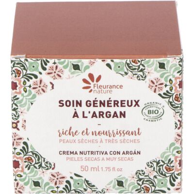 Fleurance nature crema nutritiva con aceite de argan 50ml bio Fleurance nature crema nutritiva con aceite de argan 50ml bio
