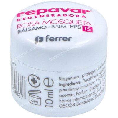 Repavar repavar regeneradora balsamo 10ml. Repavar repavar regeneradora balsamo 10ml.