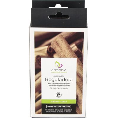 Armonia Mascarilla Reguladora de Jengibre y Canela - Mascarilla facial Armonia Mascarilla Reguladora de Jengibre y Canela - Mascarilla facial