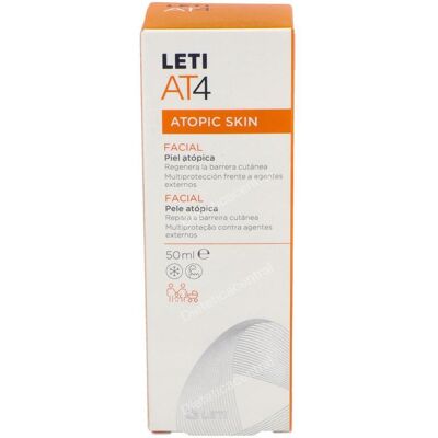 Leti leti at4 facial crema emoliente piel atopica 50ml Leti leti at4 facial crema emoliente piel atopica 50ml