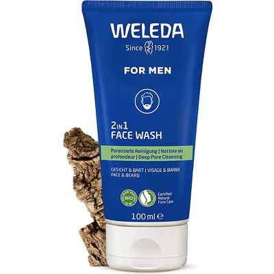 Weleda weleda gel limpiador rostro-barba 2 en 1 hombre 100 ml Weleda weleda gel limpiador rostro-barba 2 en 1 hombre 100 ml