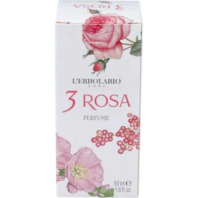 L'Erbolario 3 Rosa Perfume 50ml - Fragancia Floral y Especiada L'Erbolario 3 Rosa Perfume 50ml - Fragancia Floral y Especiada