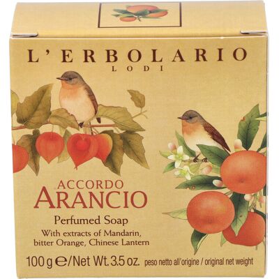 L´erbolario L´erbolario accordo naranjo jabon pastilla 100gr. L´erbolario L´erbolario accordo naranjo jabon pastilla 100gr.