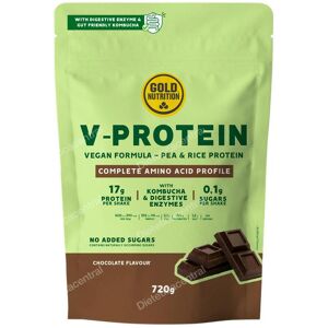 Gold nutrition v-protein chocolate 720gr. Gold nutrition v-protein chocolate 720gr.