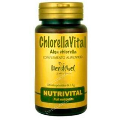 HERDIBEL Chlorellavital 1000 Mg - Complemento Alimentar HERDIBEL Chlorellavital 1000 Mg - Complemento Alimentar