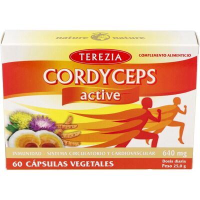 Terezia Company Cordyceps Active 60 cápsulas - Suplemento Alimentar Terezia Company Cordyceps Active 60 cápsulas - Suplemento Alimentar