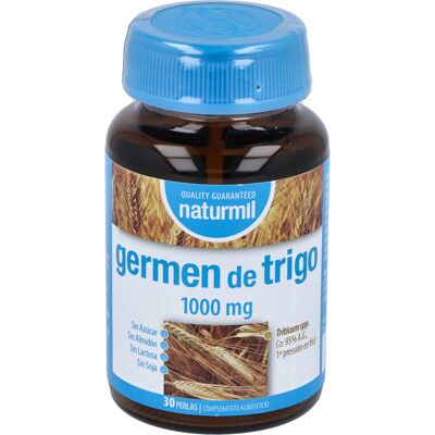 Naturmil Germen de trigo - 30 cápsulas blandas 1000mg - Complemento alimenticio Naturmil Germen de trigo - 30 cápsulas blandas 1000mg - Complemento alimenticio