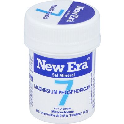 New Era Magnesio Fosforico 240 Comprimidos Sublinguales - Apoyo Inmunidad y Equilibrio New Era Magnesio Fosforico 240 Comprimidos Sublinguales - Apoyo Inmunidad y Equilibrio
