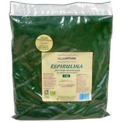 Algamar Espirulina en Polvo Bio 250g - Polvo de Espirulina Algamar Espirulina en Polvo Bio 250g - Polvo de Espirulina