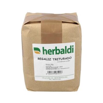 Herbaldi hierba regaliz raiz triturada 1kg. Herbaldi hierba regaliz raiz triturada 1kg.