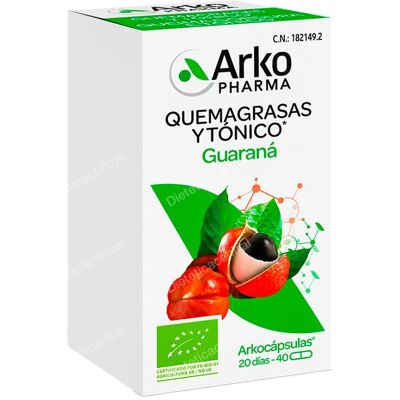 Arkopharma Arkocápsulas Guarana BIO - 40 cápsulas Arkopharma Arkocápsulas Guarana BIO - 40 cápsulas